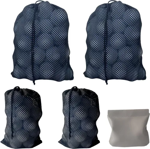 Miniatura 8 de Bolsa de tee de golf CORECISE, bolsa de bolas de golf con cierre, bolsa de accesorios para hombres