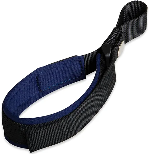 Miniatura 23 de Correa de muñeca ajustable manos libres, paquete de 2 correas de muñeca de tela de buceo suave y cómoda correa de perro para correa retráctil