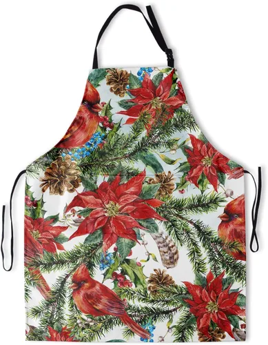Miniatura 13 de Giwawa Delantal unisex para adultos, impermeable, resistente a las manchas, delantal de cocina con 2 bolsillos para BBQ, parrilla y pintura