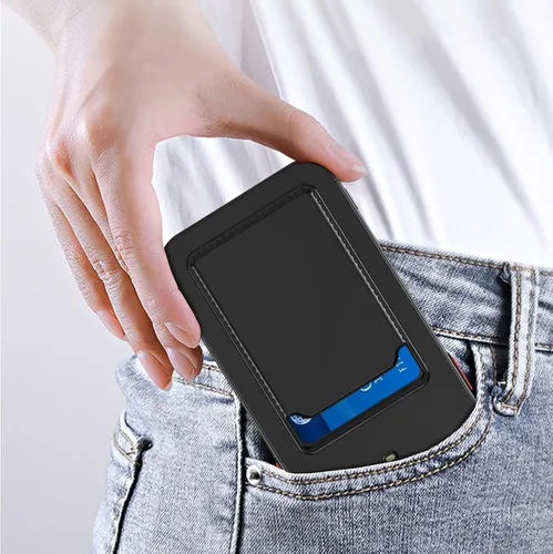 Miniatura 9 de Funda para Redmi Note 9 Pro, Redmi Note 9s con ranura para tarjetas de crédito, TPU suave TPU silicona resistente a los arañazos delgada ranura