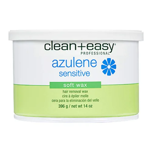 Miniatura 5 de Clean + Easy Cera suave ultra sensible de óxido de zinc para depilación – Cera depilatoria para pieles sensibles, elimina el cabello fino a medio