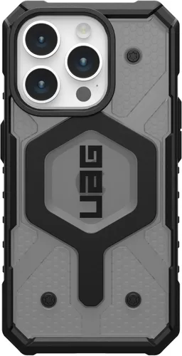 Miniatura 7 de URBAN ARMOR GEAR UAG Funda [Versión Actualizada] Compatible con iPhone 15 Pro 6.1" Pathfinder Transparente Ceniza/Negro Imán Integrado Compatible