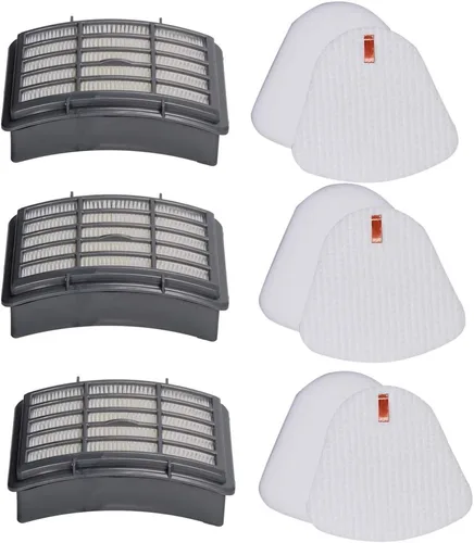 Miniatura 10 de HIFROM Kits de filtros de vacío de repuesto para Shark Navigator Lift Away NV350, NV351, NV352, NV355, NV356, NV357, prefiltro de espuma y fieltro