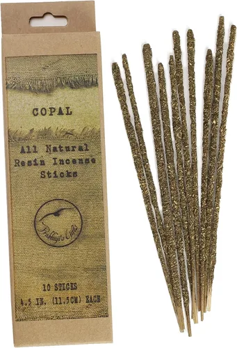 Prabhuji's Gifts Varillas de incienso para manchar – Incienso de copal – Incienso hecho a mano – Incienso espiritual – Varillas aromáticas hechas