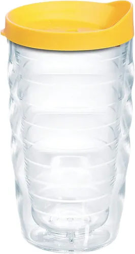 Miniatura 24 de Taza de viaje Tervis de doble pared transparente y colorida con tapa fabricada en Estados Unidos mantiene las bebidas frías y calientes, 24 onzas