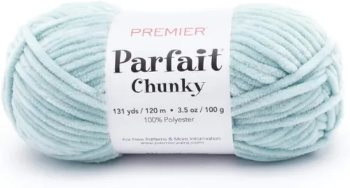 Miniatura 5 de Premier Parfait Hilo Grueso - Súper Voluminoso para Tejer y Hacer Ganchillo, Chenilla, Sunshine