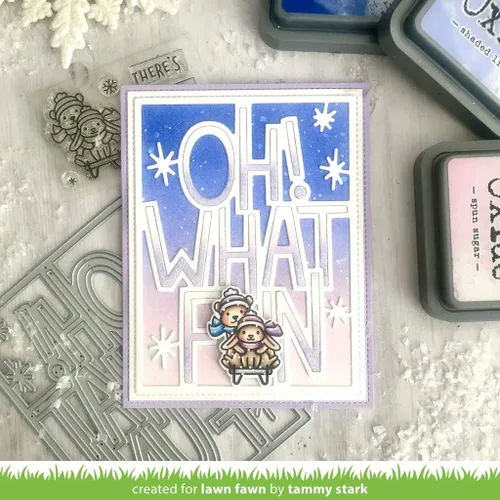 Miniatura 2 de LAWN FAWN Snow One Like You Cortes de césped personalizado Troquel