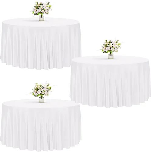 Miniatura 45 de Fixwal Paquete de 2 manteles rectangulares negros de 60 x 102 pulgadas, reutilizables, resistentes, lavables, para mesas de 6 pies, bodas, fiestas