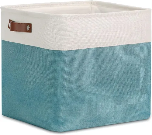 Miniatura 14 de DULLEMELO Cesta de almacenamiento pequeña, cesta de papel higiénico, contenedor de almacenamiento estrecho para baño, cesta de baño para organizar
