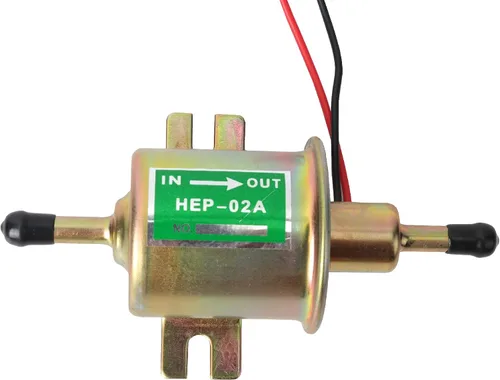 Miniatura 3 de Bomba de combustible eléctrica 12v universal - Bomba de combustible en línea de baja presión 2.5-4 PSI para cortacésped carburador motor diesel