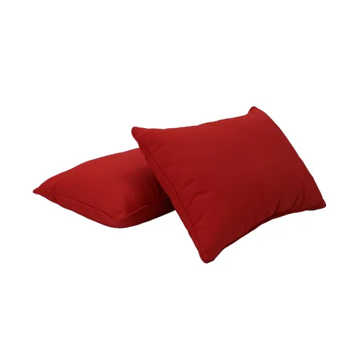 Miniatura 15 de Factory Direct Partners Presidio 13812-122 - Juego de almohadas decorativas lumbares de 12 x 20 pulgadas con ribetes para muebles