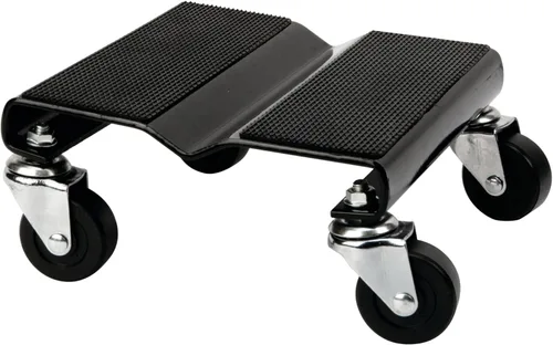 Miniatura 3 de Performance Tool W41061 - Carretilla para motos de nieve resistente con ruedas giratorias de PVC de 2.5 pulgadas y almohadilla de goma para proteger