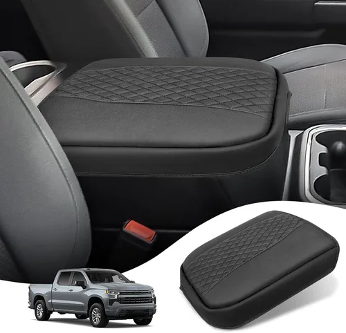 Miniatura 32 de Ajuste Personalizado para Funda de Consola Central 2015-2020 Ford F150, 2017-2022 F250 F350 F450, 2018-2024 Ford Expedition Protector de Brazo