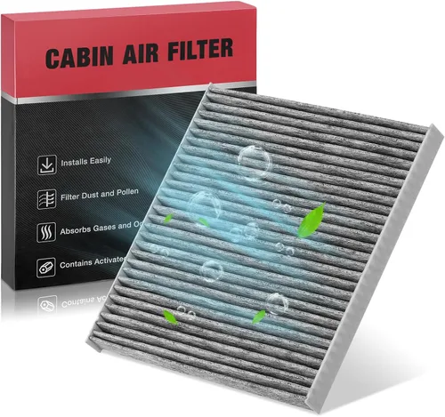 Miniatura 23 de BDFHYK 2 filtros de aire de cabina CF10136 con carbón activado compatibles con Chevy Uplander 2005-2009, Venture 2001-2005, compatibles con Buick