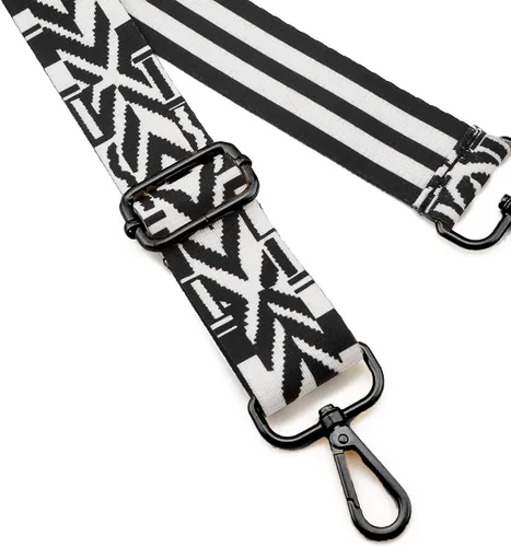 Miniatura 21 de ZOOEASS Hebillas de níquel Correa ancha para el hombro ajustable de repuesto para cinturón de pistola, hebilla de guitarra estilo bandolera