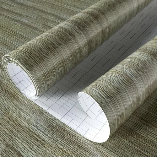Bumoo Papel de contacto de madera negra de 15.7 x 118 pulgadas, papel tapiz autoadhesivo para despegar y pegar, película de vinilo decorativa para