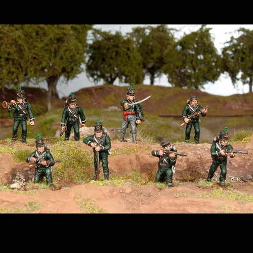 Miniatura 5 de Napoleons Wars: Fusileros británicos