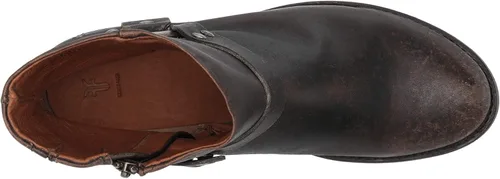 Miniatura 5 de Frye Veronica - Botines cortos de 6 pulgadas para mujer, hechos de 100% cuero con cremallera interior, arnés de encendidoapagado, construcción