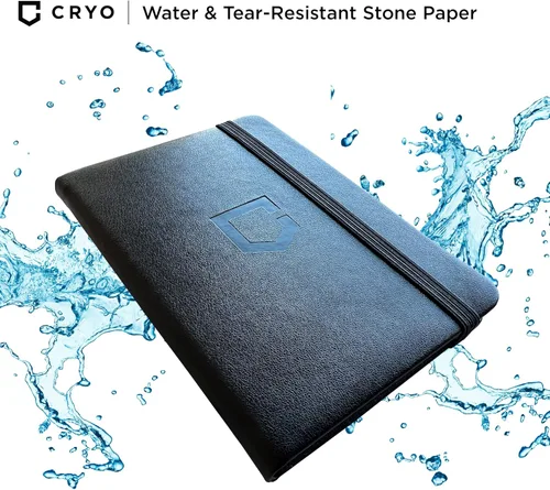 Miniatura 4 de CRYO Cuaderno de almacenamiento de frases criptográficas – Impermeable Bitcoin Recovery Phrase Crypto Password Keeper – 12 a 24 Word Cold Wallet