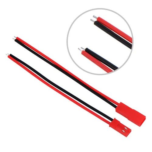 Miniatura 5 de eBoot 20 pares de conectores de enchufe de 22 AWG, 2 pines, macho y hembra, cable para tira de lámpara LED, batería de juguetes a control remoto, 4