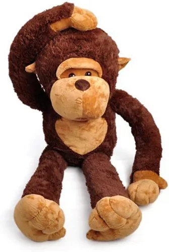 Miniatura 3 de YunNasi Mono de peluche grande, mono gigante de peluche, gorila grande, regalo para niños y novias (31.5 pulgadas)