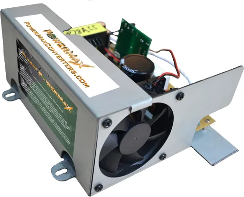 Miniatura 7 de PowerMax PM4 55A mba convertidor de energía de 110V CA to 12V CC, de 55 amperios, con cargador de baterías inteligente incorporado de 4 fases