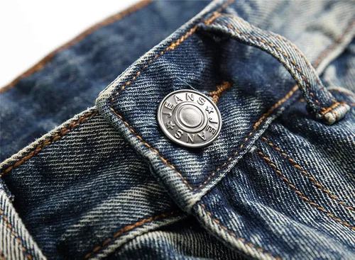 Miniatura 3 de AITITIA Jeans rasgados de corte regular para hombre