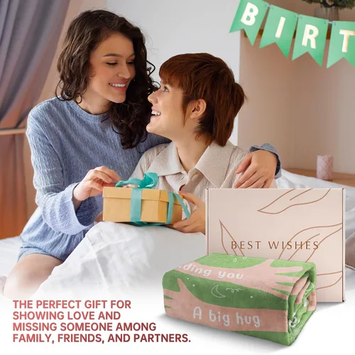 Miniatura 2 de Afterprints Regalos para recuperarse para mujeres y hombres, manta de abrazo/sanación, regalos para pensar en ti/cuidado del cáncer/simpatía/después