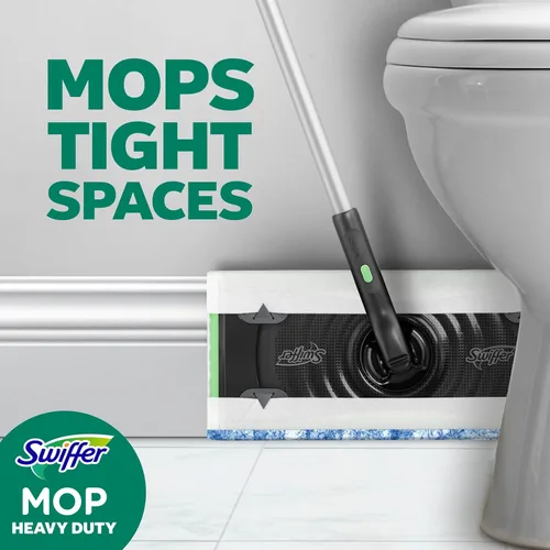 Miniatura 8 de Swiffer Barrido + trapeador, repuesto de almohadillas húmedas, limpiador de pisos, paños de limpieza, resistente, fresco, 20