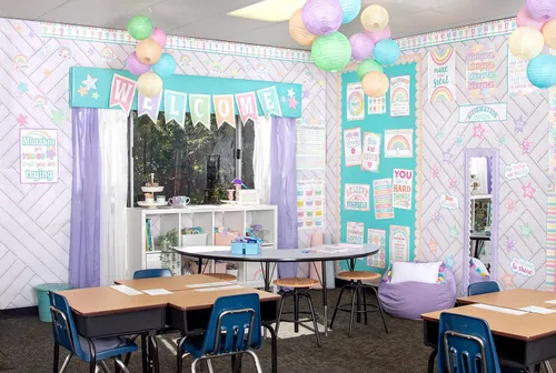 Miniatura 4 de Teacher Created Resources Faroles de papel colgantes pastel Pop de 8 pulgadas