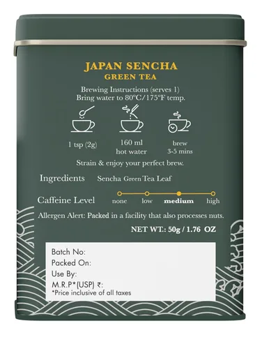 Miniatura 8 de LUXMI Estates - Té verde Sencha japonés - 50g (25 tazas) Té auténtico Sencha japonés de First Leaves Té premium suave, rico y refrescante