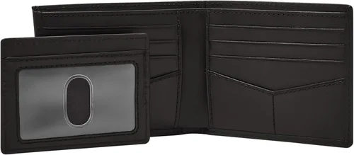 Miniatura 4 de Fossil Men's Leather Bifold Sliding 2-in-1 with Removable Card Case Wallet