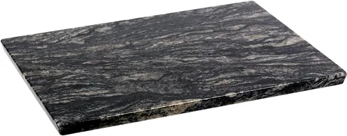 Miniatura 22 de Koville Tabla de Cortar de Granito Natural Noruego para Cocina, 16x20 pulgadas Losa de Piedra Extra Grande Hecha a Mano para Queso, Embutidos, Tabla