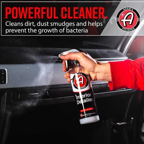 Miniatura 5 de Adam's Polishes Interior Detailer 16 onzas líquidas (pepino aloe) – Limpiador total del interior del automóvil, protector y aderezo Limpiador