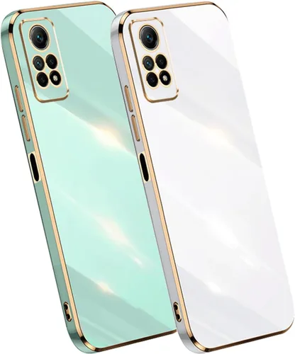 Miniatura 4 de Paquete de 2 fundas de teléfono para Xiaomi Redmi Note 12 Pro 4G, funda galvanizada de silicona TPU para Xiaomi Redmi Note 12 Pro 4G para hombre