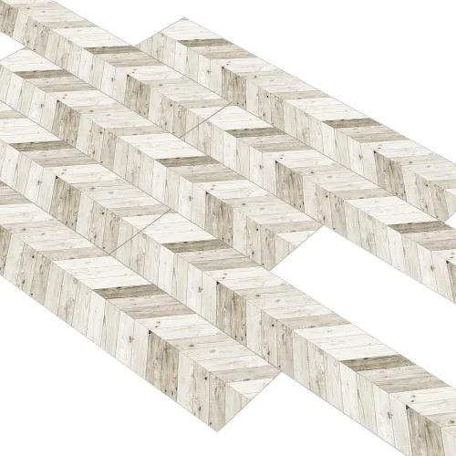 Miniatura 12 de 7 calcomanías de vinilo antideslizantes para tablones de suelo, despegar y pegar, calcomanías de pared extraíbles para decoración del hogar