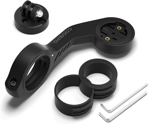 Miniatura 7 de CooSpo Soporte frontal MT5 para computadora de bicicleta, compatible con Garmin, adaptador de montaje para computadora de bicicleta para manillar