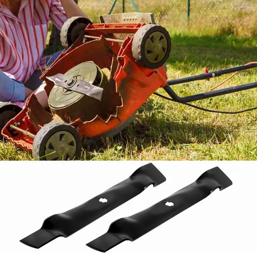 Miniatura 7 de Cluparis 561811B - Cuchillas para cortacésped John Deere de 42 pulgadas - GX22151 cuchilla de elevación mediana compatible con John Deere 102 115