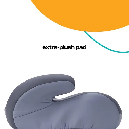 Miniatura 4 de Cosco Topside - Asiento elevador sin espalda, asientos elevadores ligeros para automóviles de 40 a 100 libras, asiento elevador sin respaldo