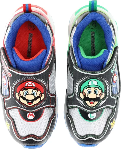 Miniatura 4 de SUPER MARIO Brothers Mario and Luigi - Tenis para niños, tenis iluminados, tenis mixtos, talla 11 a 3 para niños