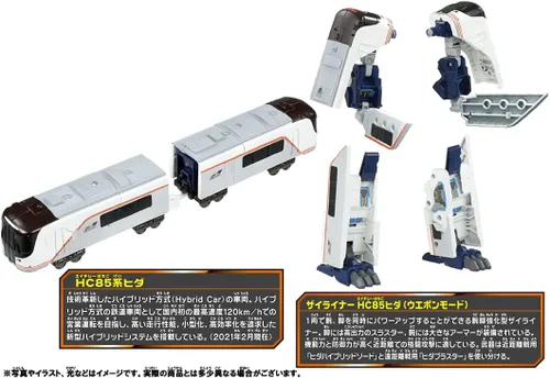 Miniatura 6 de Plarail Shinkansen Transforming Robot Shinkalion Z N700S Hida