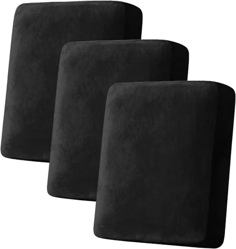 Miniatura 81 de Funda para Sofá de Terciopelo Elástico Funda de Cojín de Sofá 1 Pieza - Funda Deslizable Elástica Lavable para Asiento o Respaldo, Fundas de Asiento