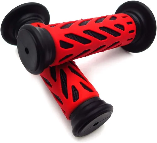 Miniatura 3 de Empuñaduras de gel estilo H para ATV Watercraft, color rojo, compatible con ATV QUAD BOMBARDIER JET SKI ATV RECON RINCON Brute Force Prairie ATV