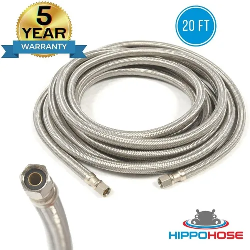 Miniatura 9 de Manguera para máquina de hielo para refrigerador (20 pies), ajuste universal para todas las marcas de refrigeradores, línea de suministro de agua