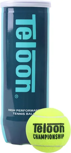 Miniatura 7 de Teloon Pelotas de Tenis para Campeonato - Extra Resistente - Pelotas de Tenis Presurizadas de Fieltro de Resistencia Regular