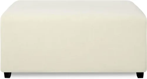Miniatura 27 de PureFit Funda otomana súper elástica de ajuste perfecto cuadrada - Fundas otomanas para taburete y muebles plegables de almacenamiento para sala