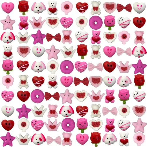 Miniatura 8 de Anditoy 100 piezas de juguetes esponjosos de Navidad Mochi Squishy de Navidad, juguetes esponjosos de Navidad para niños, niñas, niños pequeños