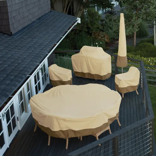 Miniatura 6 de Veranda cubierta de sillas apilables, Pebble