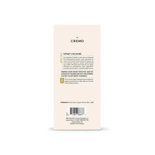 Miniatura 8 de Cremo Colonia para hombres – Espray de colonia italiana de bergamota para hombre, una combinación de bergamota italiana, flor de neroli y vetiver