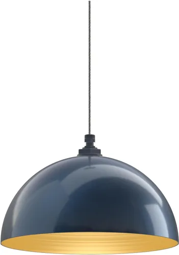 Miniatura 10 de Steel Lighting Co. Brentwood - Lámpara colgante Montada en el techo Domo redondo de 14 pulgadas Estilo moderno contemporáneo de granja